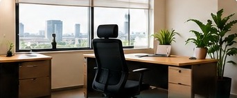Bureau privatif de l'espace coworking